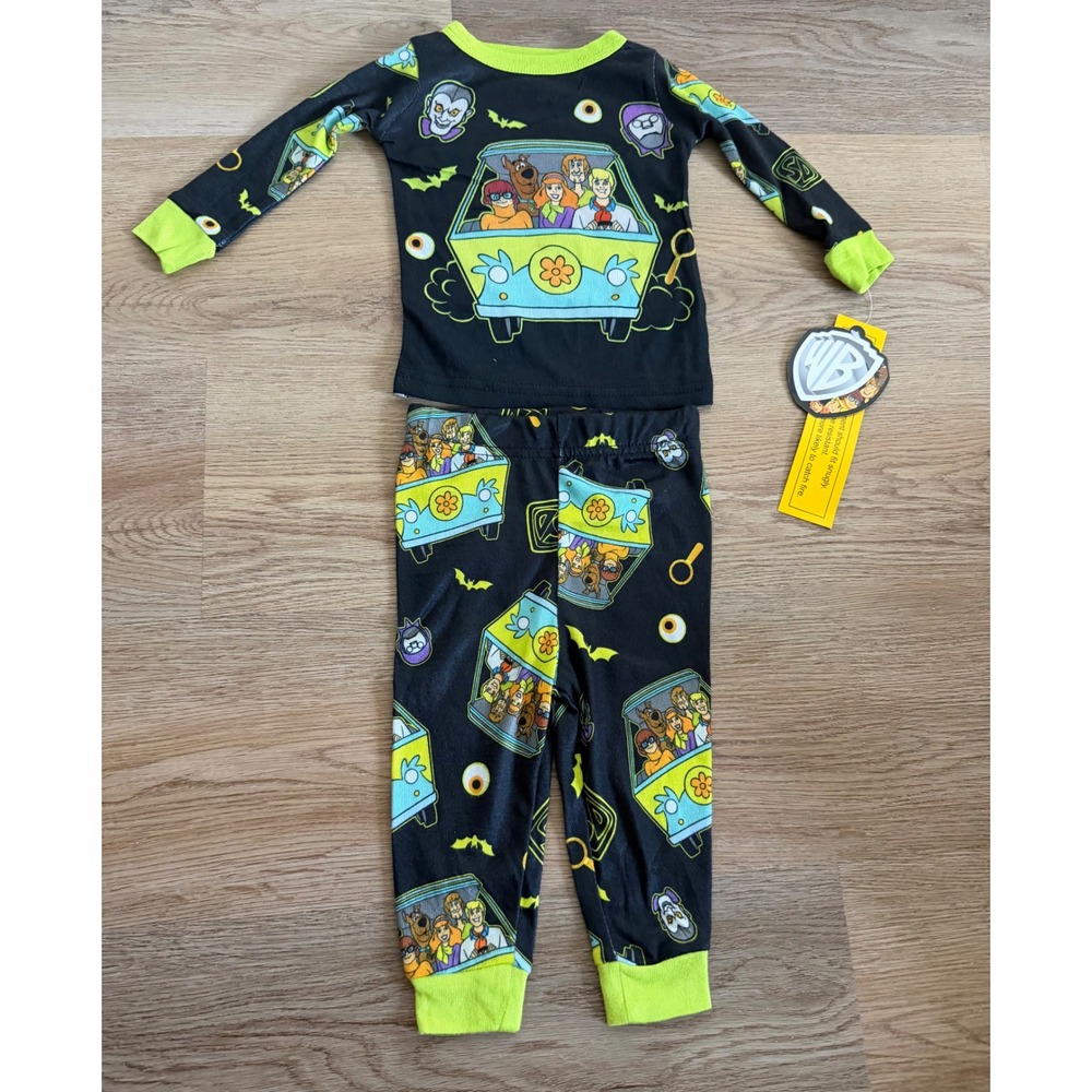 Kids scooby doo Halloween pajamas 12 months